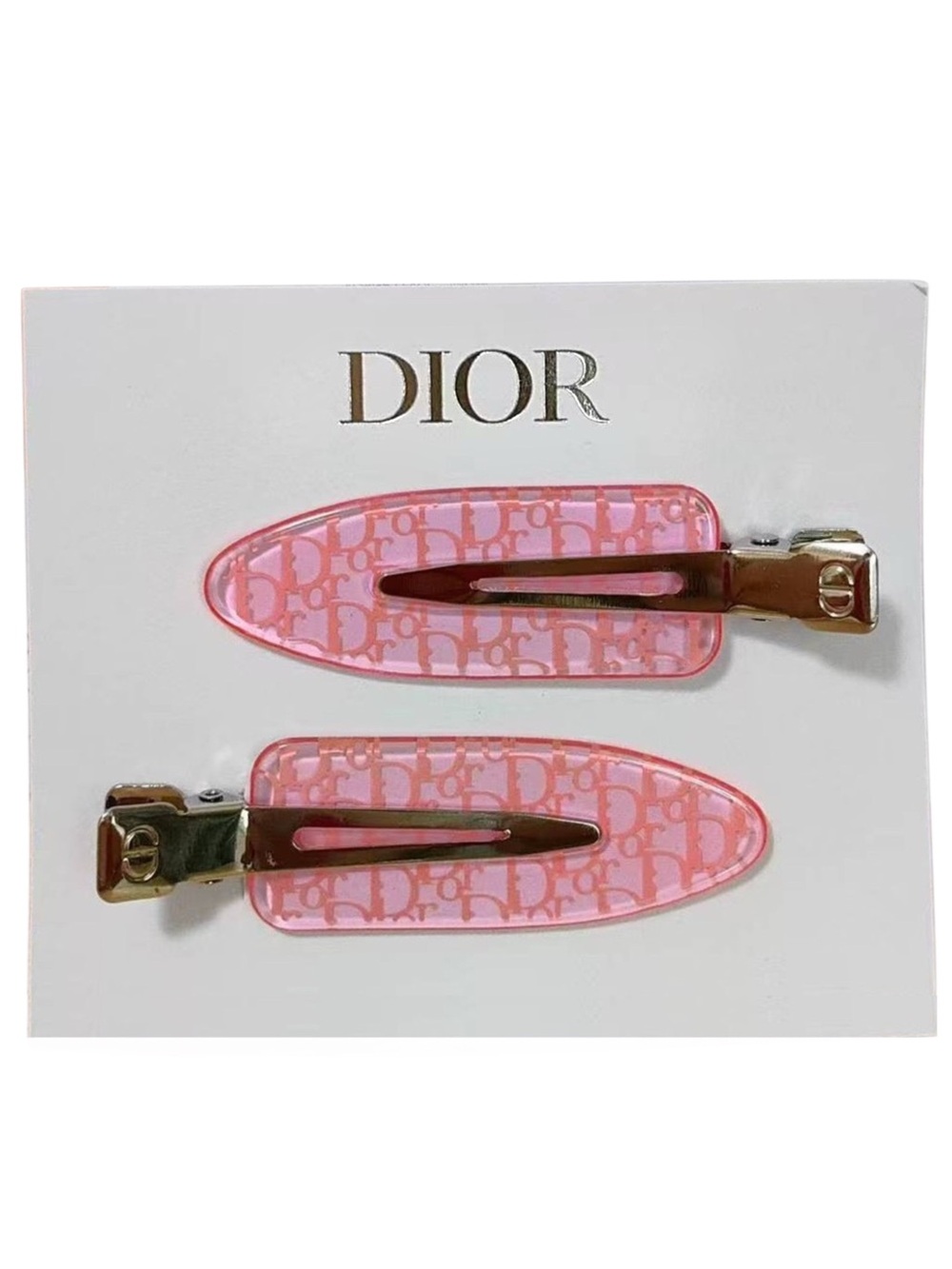 DIOR Backstage VIP Pink Hair Clips NEW & SEALED